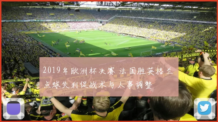 2019年欧洲杯决赛 法国胜英格兰 点球失利促战术与人事调整